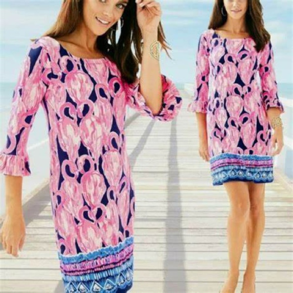 Lilly Pulitzer Pink and Blue Dress